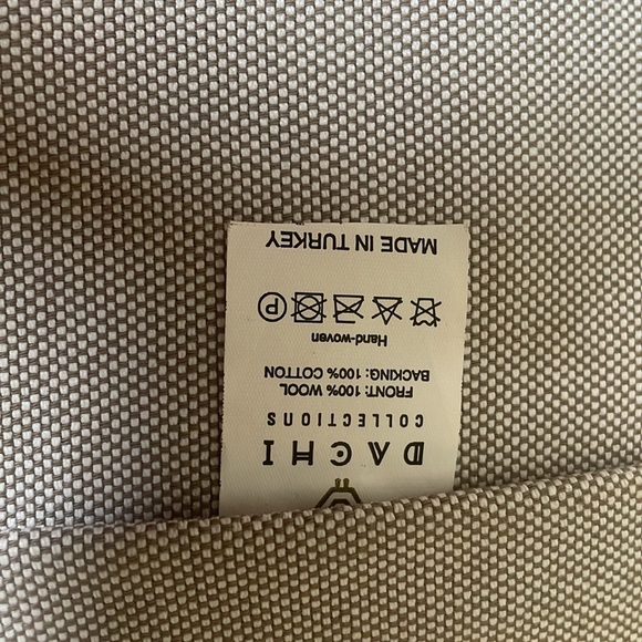 Pink stripe throw pillow - Picture 3 of 3